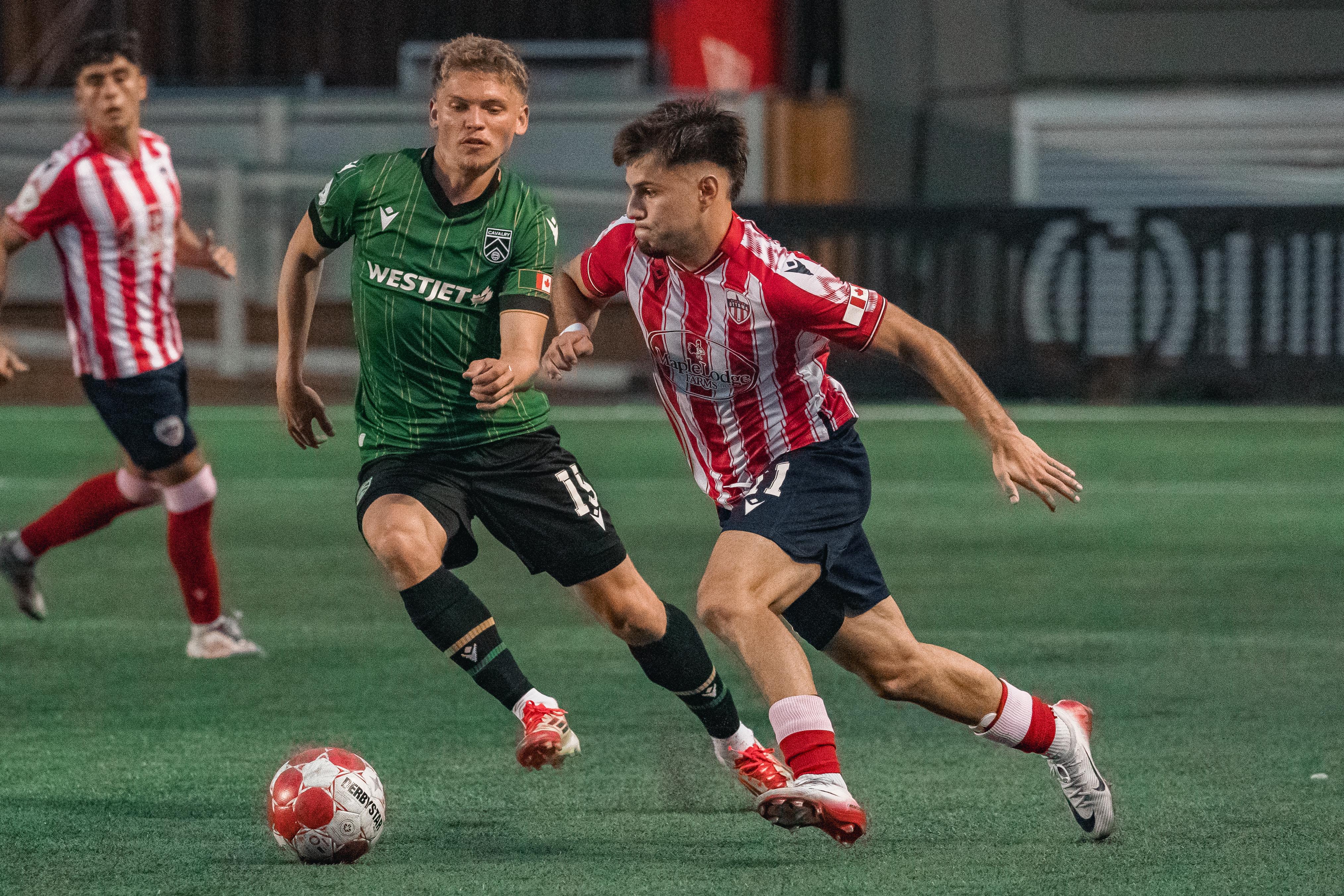 Ottawa and Cavalry share the points in a result that doesn't benefit either